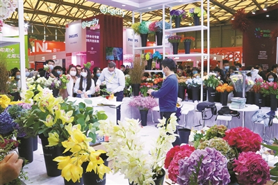 第二十三屆中國國際花卉園藝展覽會在上海舉辦