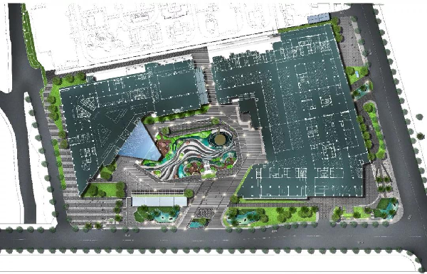 DELD當代景觀丨萬眾國際廣場W hotel