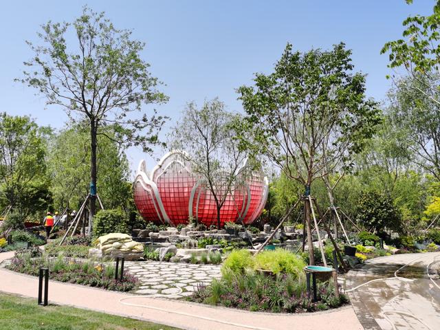 第十屆中國花博會(huì)山東展園展區(qū)即將精彩綻放