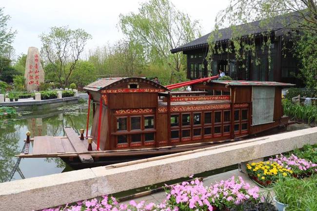 第十屆花博會開幕在即 一抹抹“中國紅”成園區最亮底色