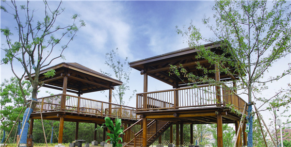 華藝園林丨太湖龍山智慧人防公園