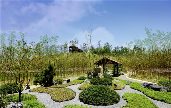 華藝園林丨太湖龍山智慧人防公園