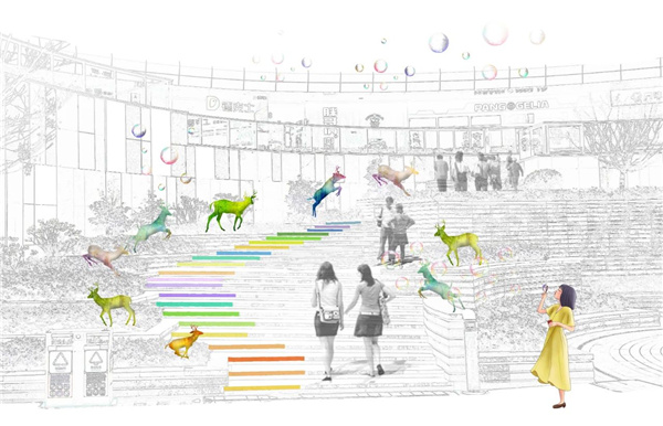 可齋景觀丨富陽·鹿山時代廣場