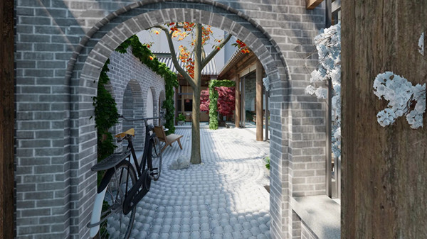 海躍潤園丨老四合院變身記