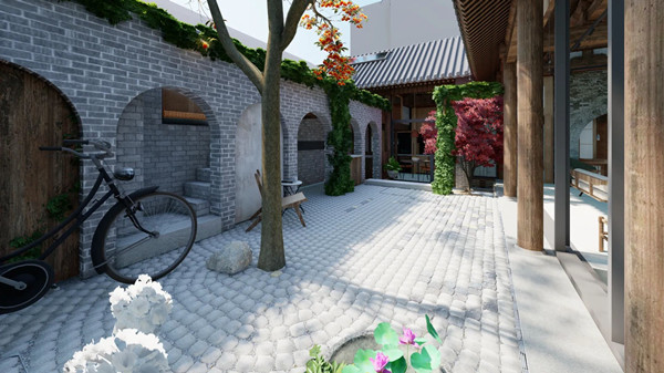 海躍潤園丨老四合院變身記