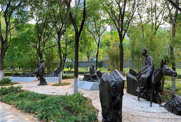 長江左右岸江灘觀光道路景觀