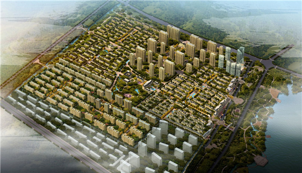 山東臨沂白鷺金岸中央公園