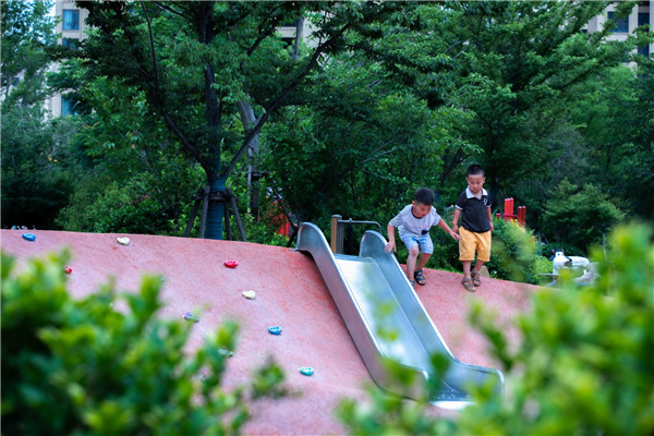 山東臨沂白鷺金岸中央公園