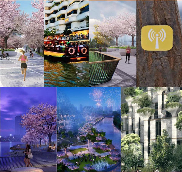 天安千樹濱河花園及一二樓平臺花園