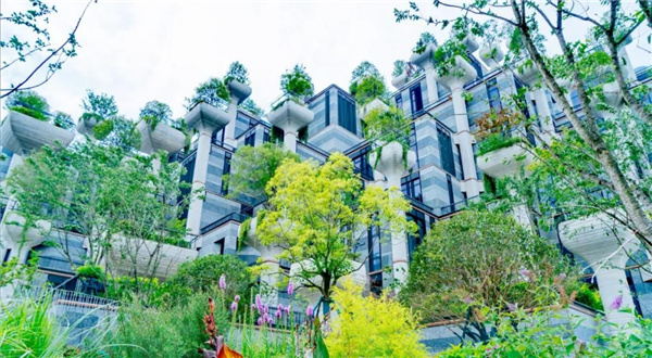 天安千樹濱河花園及一二樓平臺花園