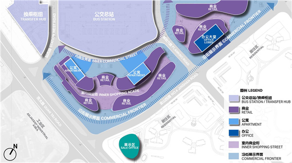 虎門高鐵站TOD核心區展示區景觀