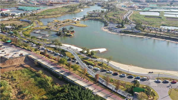 廣東江門市潮連島潮頭中央公園