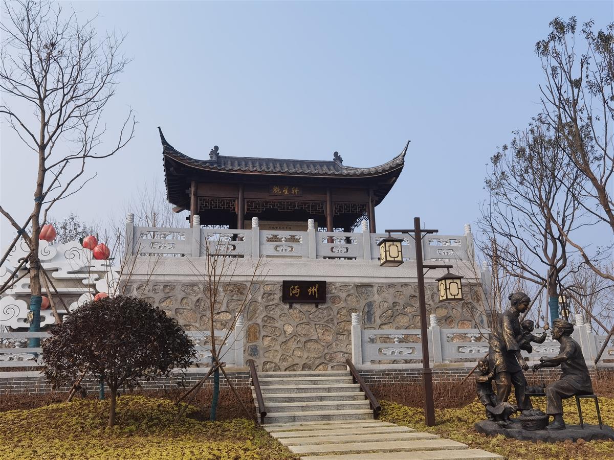 湖北省第三屆(荊門)園博會32個(gè)展園基本完工