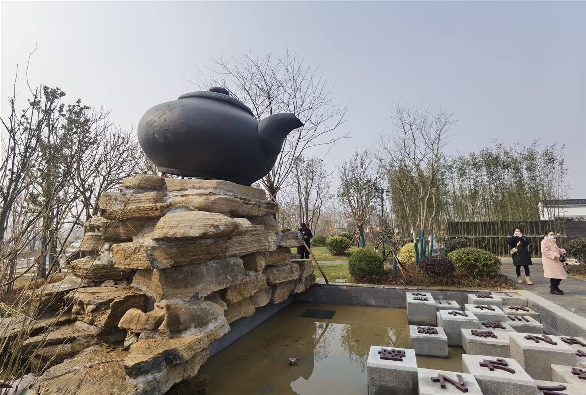 湖北省第三屆(荊門)園博會32個(gè)展園基本完工