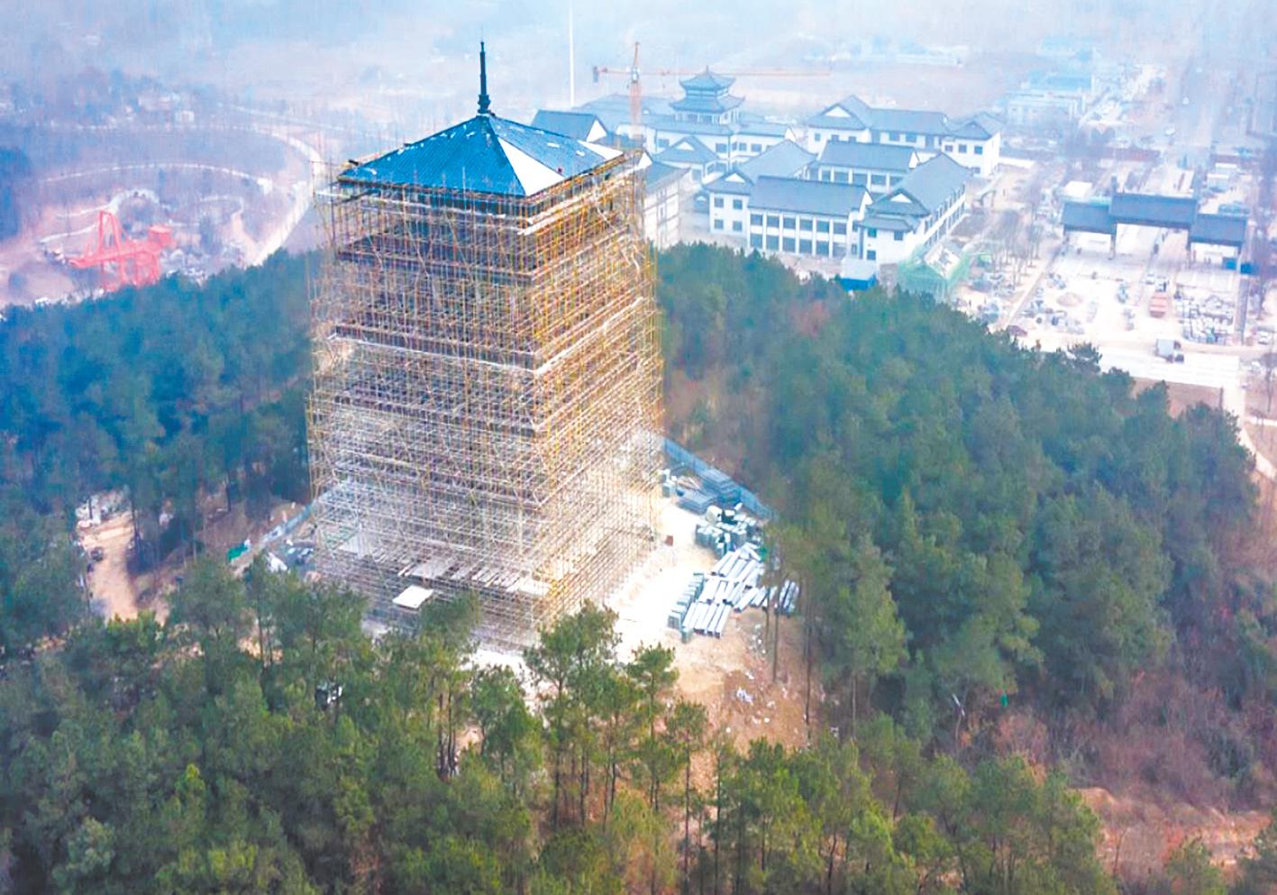 荊門園博園:基建大收尾 布展進行時