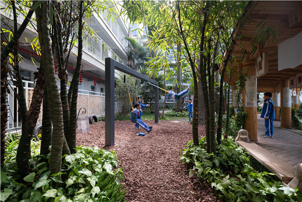 GND杰地景觀丨后海小學未來花園