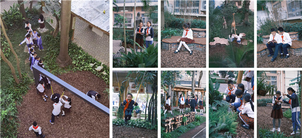 GND杰地景觀丨后海小學未來花園