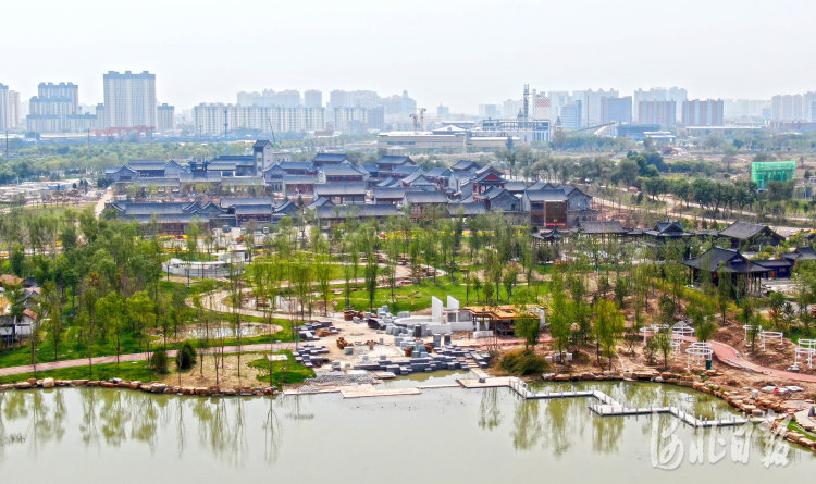 河北滄州：大運河畔園林美景期待激情綻放