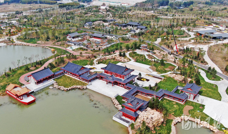 河北滄州：大運河畔園林美景期待激情綻放