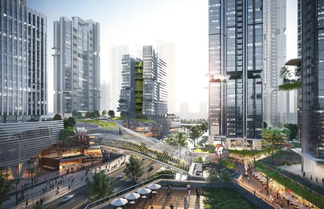 笛東中標深圳東部最大交通樞紐大運樞紐TOD商業綜合體