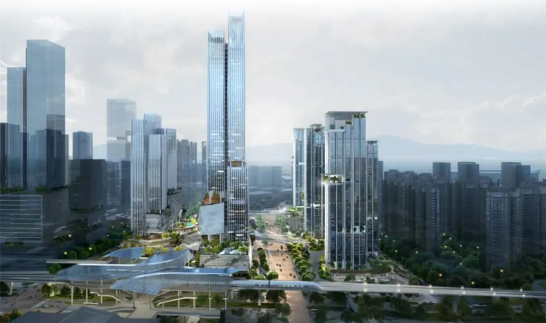 笛東中標深圳東部最大交通樞紐大運樞紐TOD商業綜合體