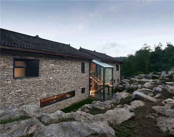 威奕勝景觀丨南岔灣百年石屋景觀