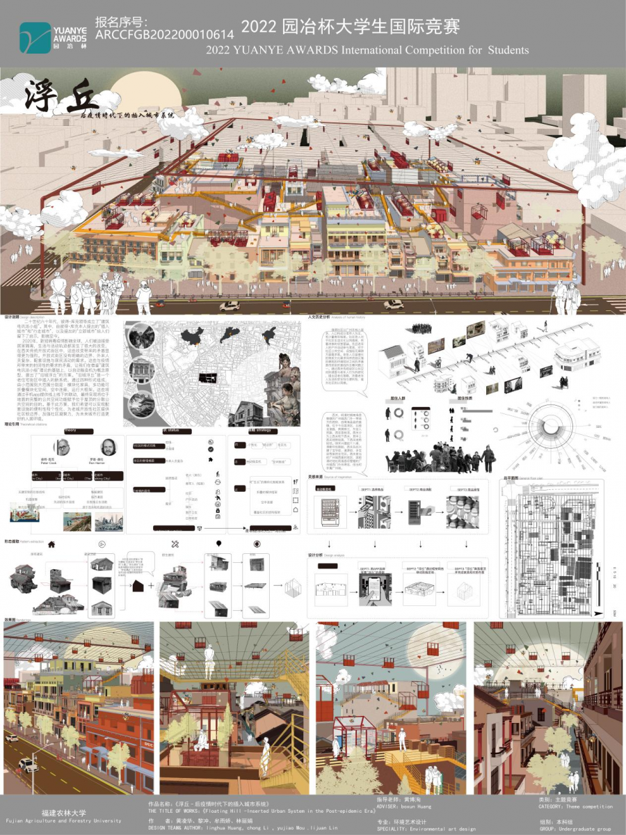 第十三屆園冶杯一等獎作品|浮丘——后疫情時代下的插入城市系統(tǒng)