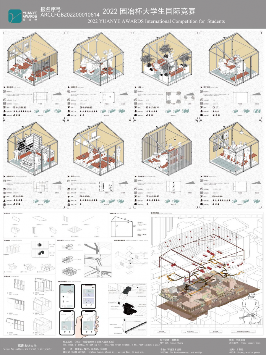 第十三屆園冶杯一等獎作品|浮丘——后疫情時代下的插入城市系統(tǒng)