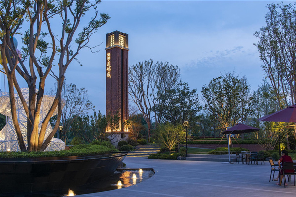 嘉祥花嶼城項目示范區(qū)景觀綠化工程