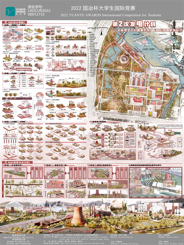第十三屆園冶杯一等獎作品賞析丨第2次發電計劃