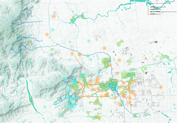 第十三屆園冶杯一等獎作品| 人類世視角下三山五園地區健康系統規劃
