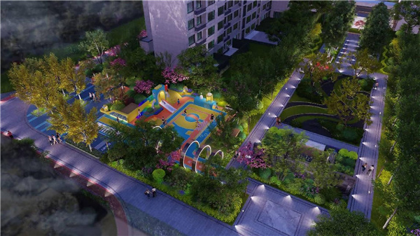 長春國際影都14# 地塊展示區景觀