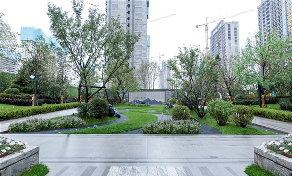 長春國際影都14# 地塊展示區景觀