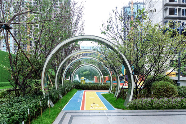 長春國際影都14# 地塊展示區景觀