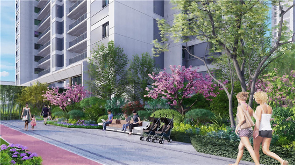 長春國際影都14# 地塊展示區景觀