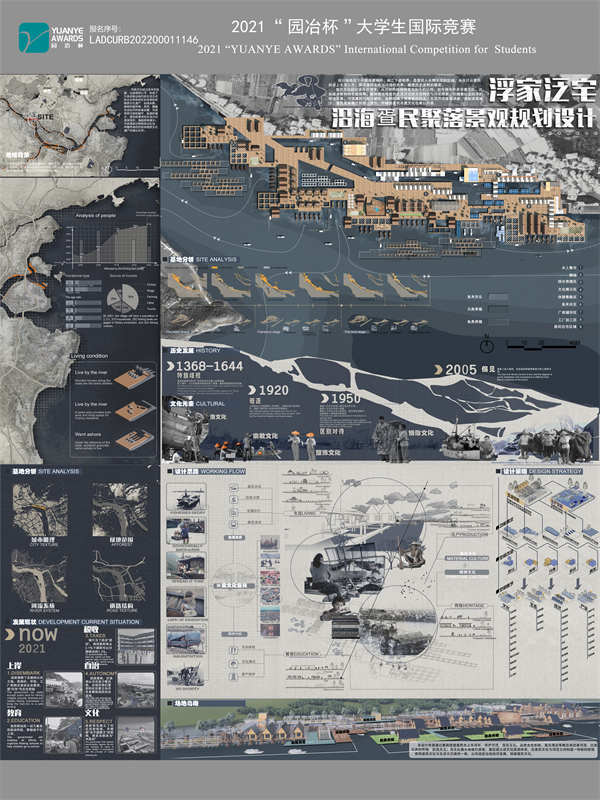 2022第十三屆園冶杯大學生國際競賽城規一等獎作品集合