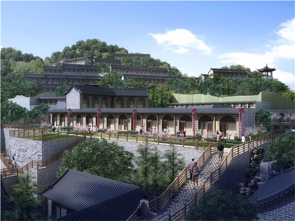 陜西“蟠龍古鎮”旅游規劃設計