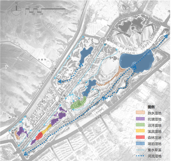 元堡子濕地公園景觀規劃方案