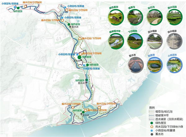 重慶市涪陵高新區淶灘河生態修復規劃設計