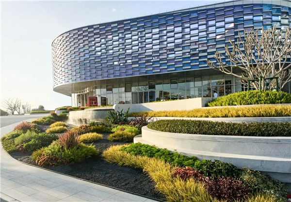 海南龍嶺清水灣IN+直播小鎮項目園林景觀設計