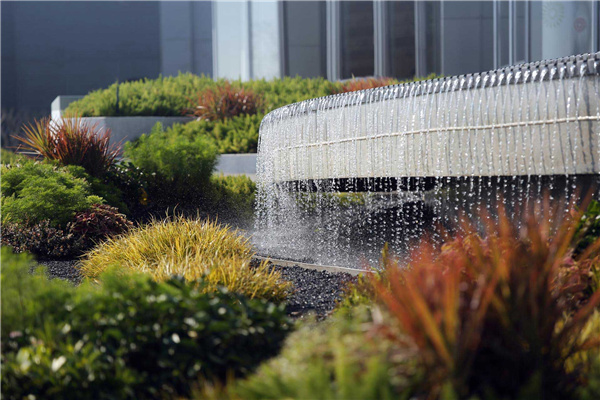 海南龍嶺清水灣IN+直播小鎮項目園林景觀設計