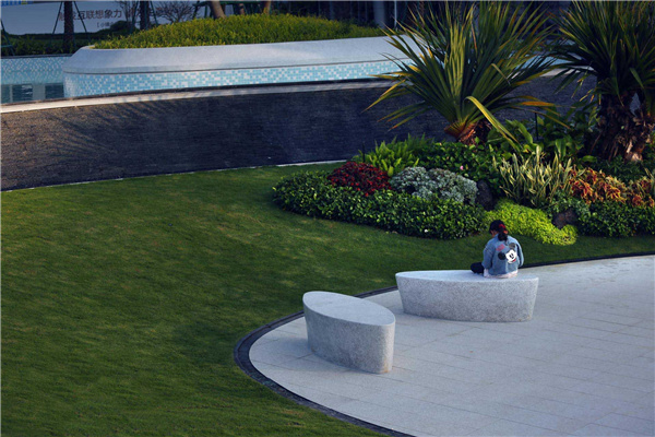 海南龍嶺清水灣IN+直播小鎮項目園林景觀設計