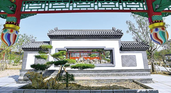 滄州園博園13個(gè)城市展園全部建成