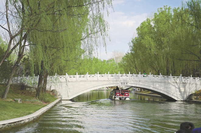 千姿百態(tài)二十四橋“點(diǎn)睛”亮馬河