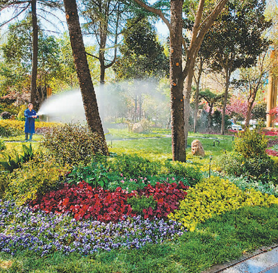 游園更方便空間更詩意 創(chuàng)新場景營造讓公園喜煥新貌