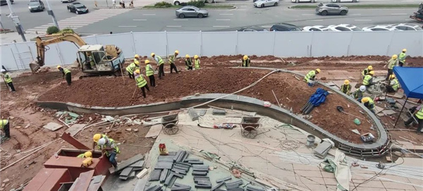 古城園林施工作品丨中海瓏悅理家園