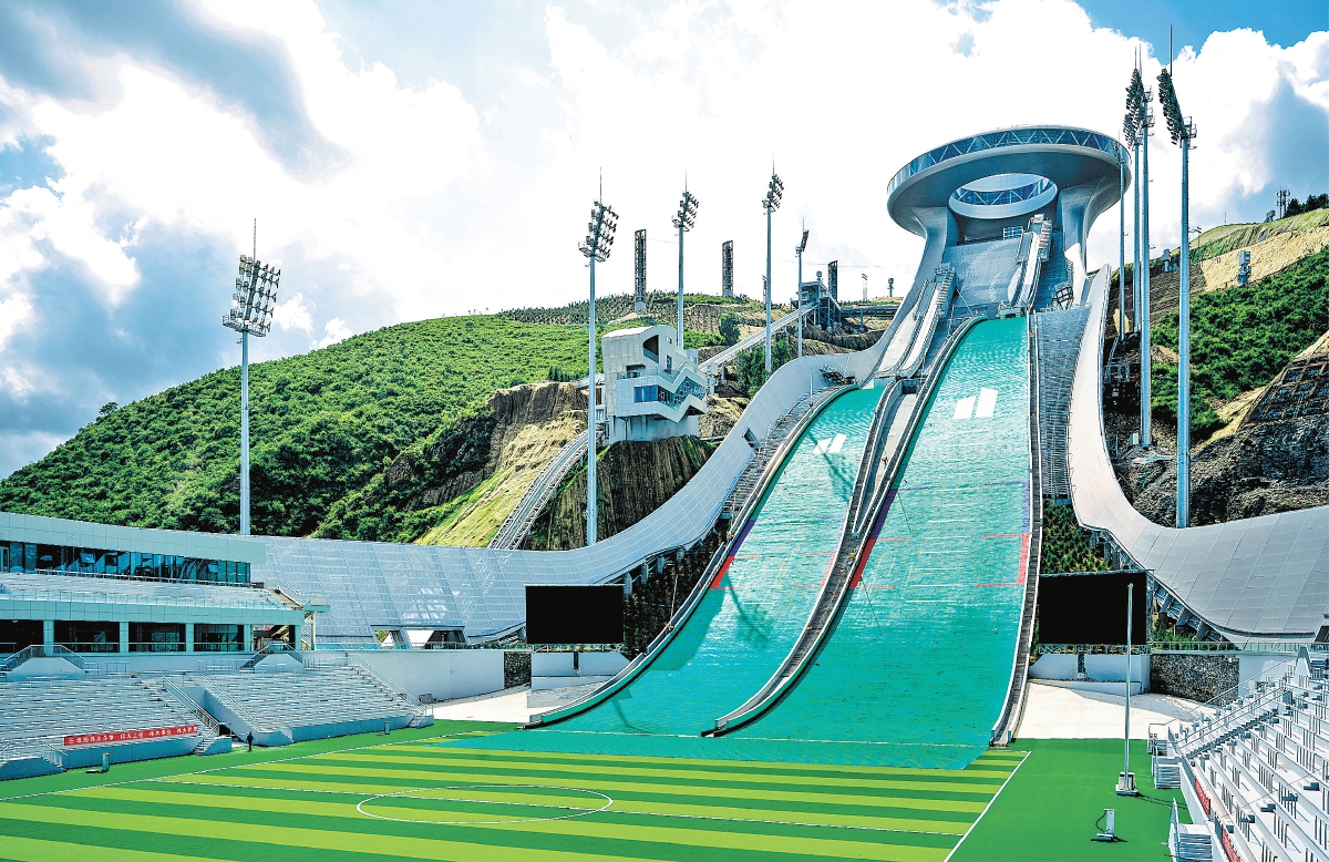 河北張家口：冬奧場館利用“活”起來