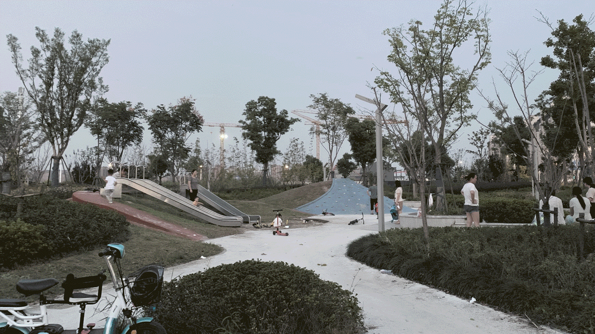 或然景觀丨活力草坪作為生活水岸目的地