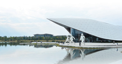 四川成都天府藝術公園：公園有了“文藝范兒”