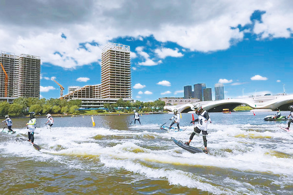 北京城市副中心北運河開始“掙錢”了